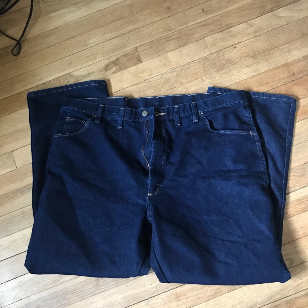 Dark wash wrangler jeans